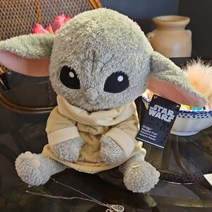 Star Wars Grogu Plush with Green and Beige Tones